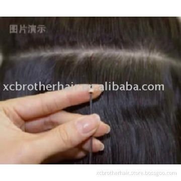 Fashion Human Hair Fish Line Keratin Hair Extension
